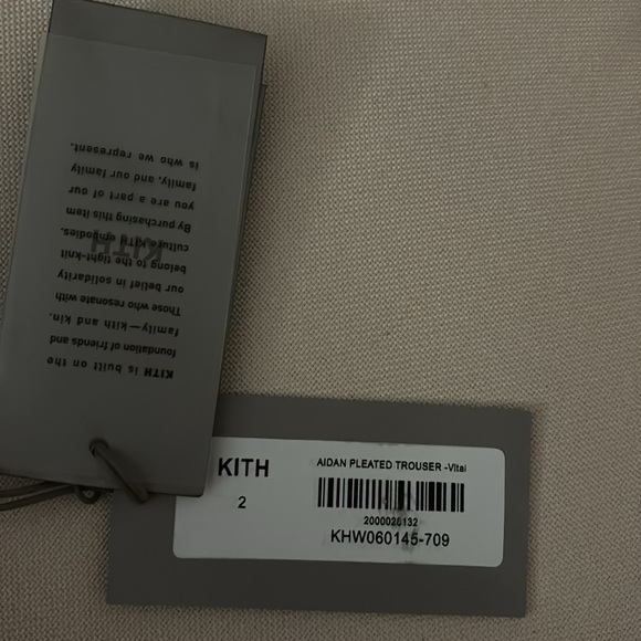 KITH Aidan Pleated Trouser - Picture 7 of 7